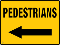 Pedestrians (Left Arrow)