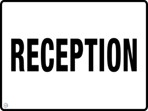 Reception Sign