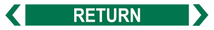 Return - Pipe Marker Sign