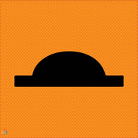 Road Speed Hump - Multi Message Temporary Road Traffic Sign