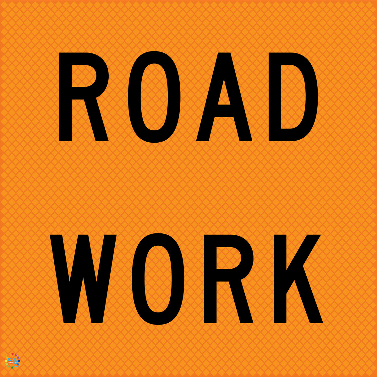Work Sign Message Road Work Multi Message Temporary Road Traffic Signage | K2K Signs ...