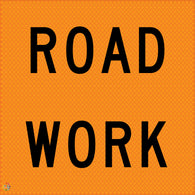 Road Work Multi Message Temporary Road Traffic Signage