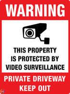 Warning Private Driveway Keep Out