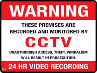Warning 24 HR Video Recording