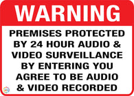 Warning<br/> Premises Protected