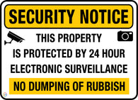 Security Notice <br/> This Property is Protected by 24hr <br/> Electronic Surveillance