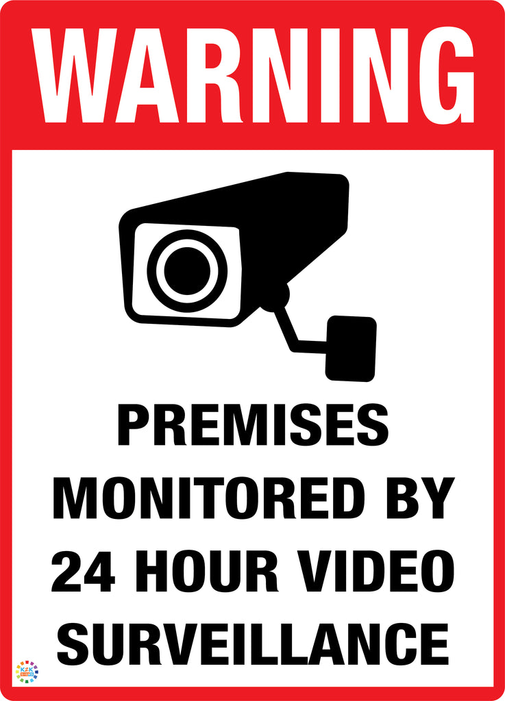 CCTV & Security Camera Signs | K2K Signs Australia