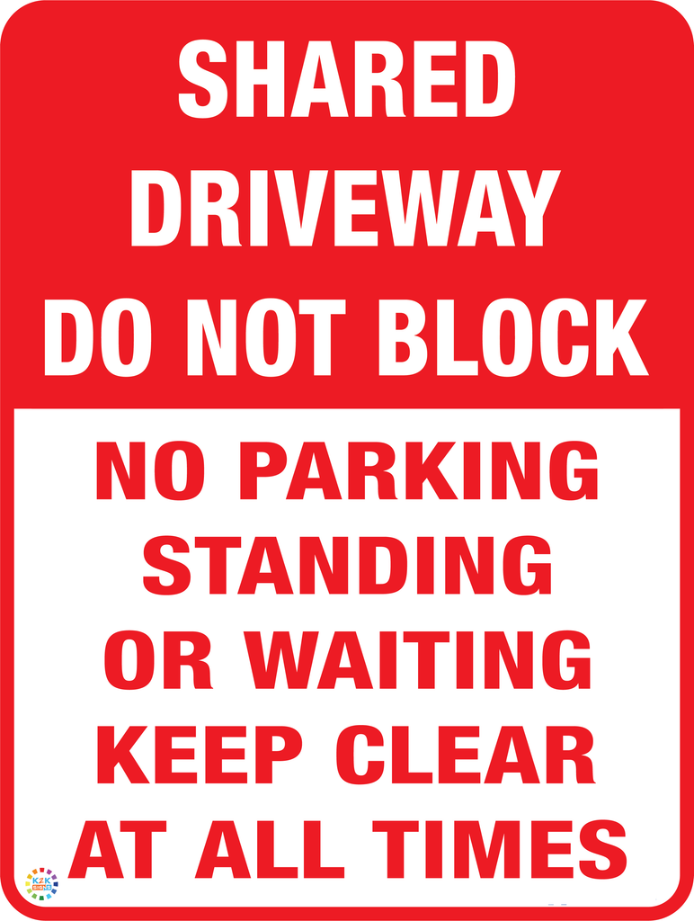 No Parking Signs | K2K Signs Australia