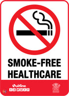 Smoke-Free Healthcare Sign