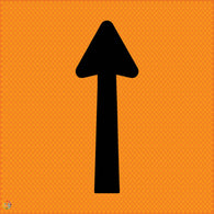 Multi Message Temporary Road Traffic Sign - <br/> Temporary Hazard Marker Arrow
