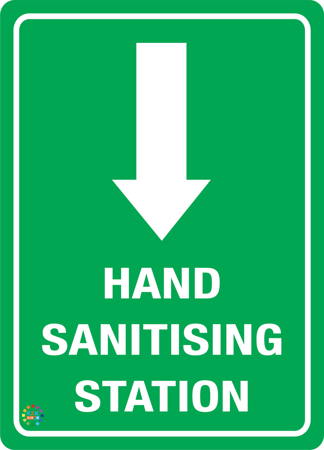 Hand Sanitising<br/> Station