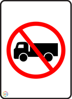 No Truck Entry