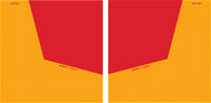 Rear Marker Plates For Vehicles (Comes In Pair)