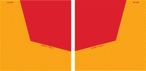 Rear Marker Plates For Vehicles (Comes In Pair)