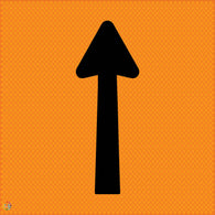 Temporary Hazard Marker Arrow - Multi Message Temporary Road Traffic Sign 