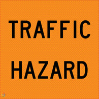Traffic Hazard - Multi Message Temporary Road Traffic Sign