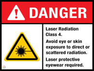 Danger Laser Radiation