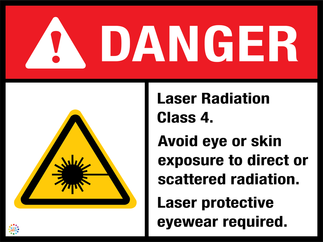 Danger Laser Radiation