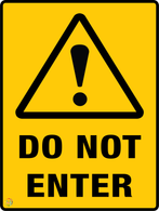 Do Not Enter