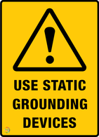 Use Static Grounding Devices