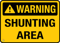 Warning<br/> Shunting Area