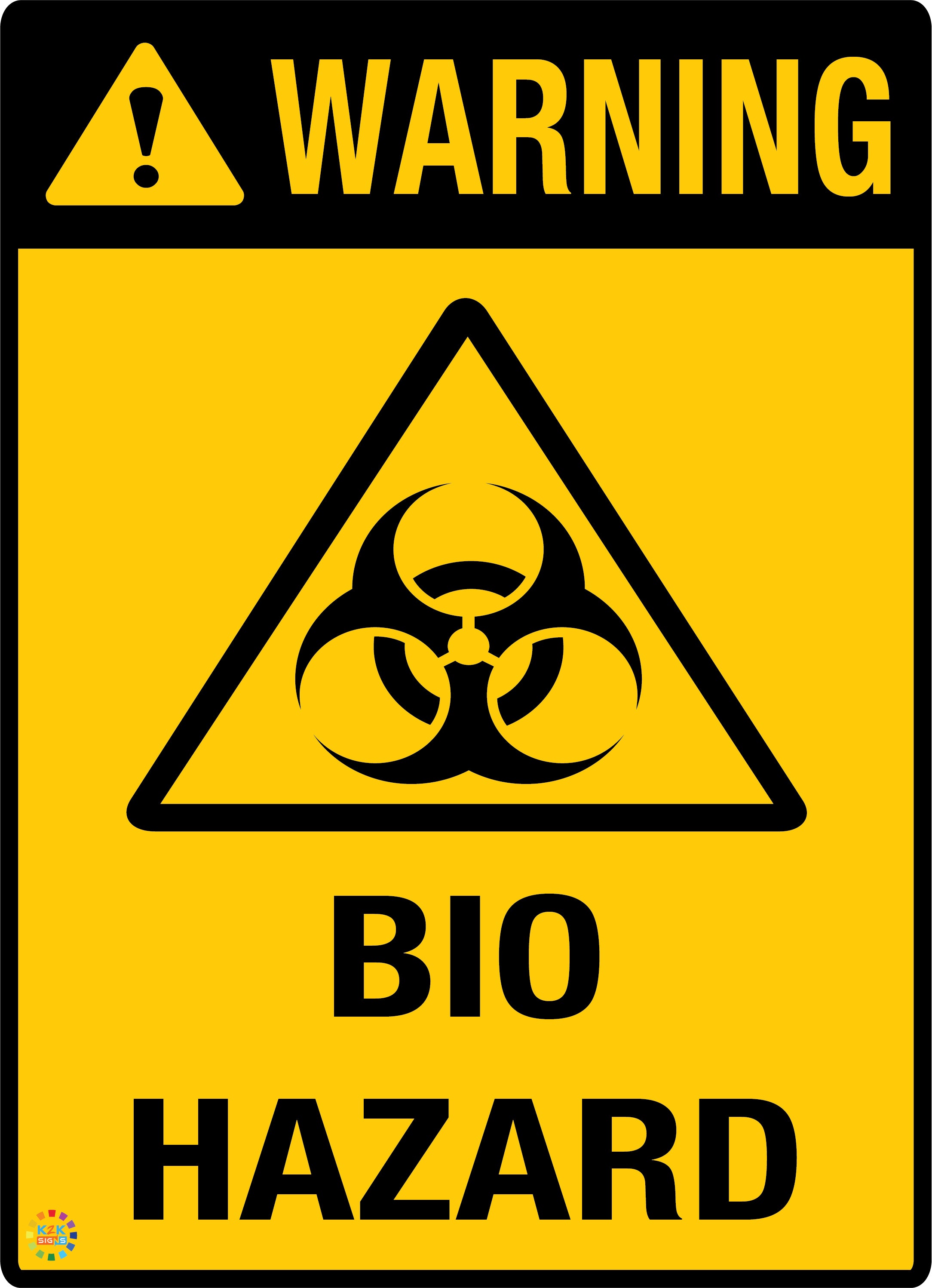 Biohazard Warning Symbols